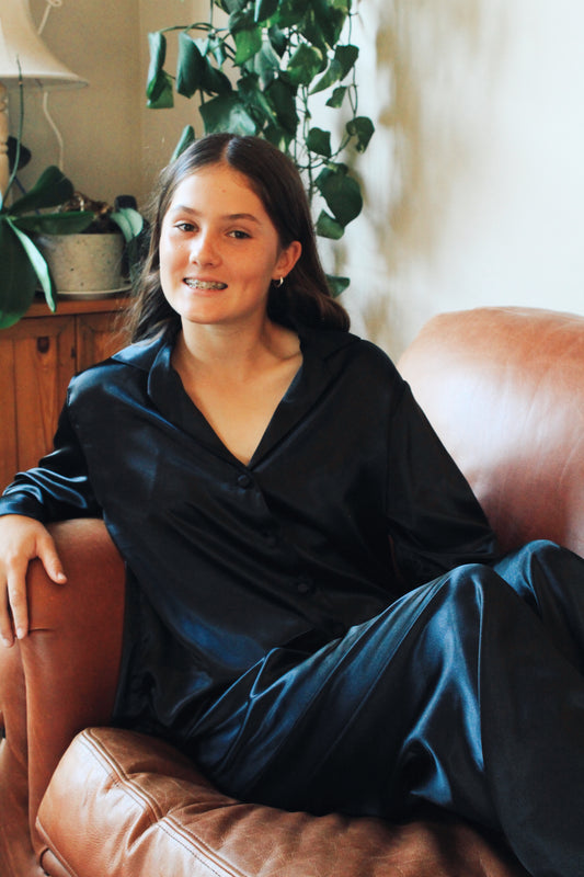 Winter Pajamas - Black