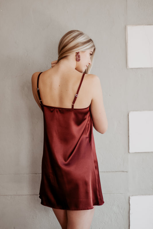 Summer Nightie - Merlot