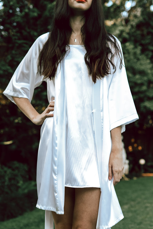 Summer Robe - White