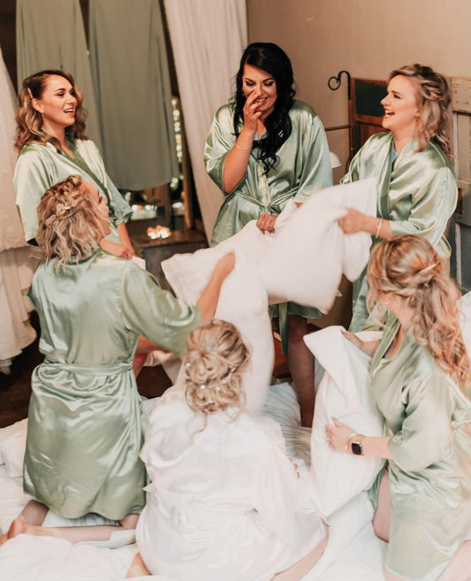 Summer Robe - Sage Green