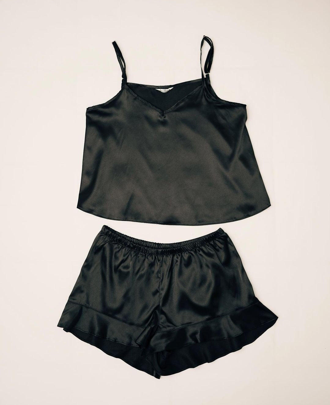 Ruffled Set - Black