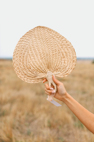 Woven Bamboo Fans