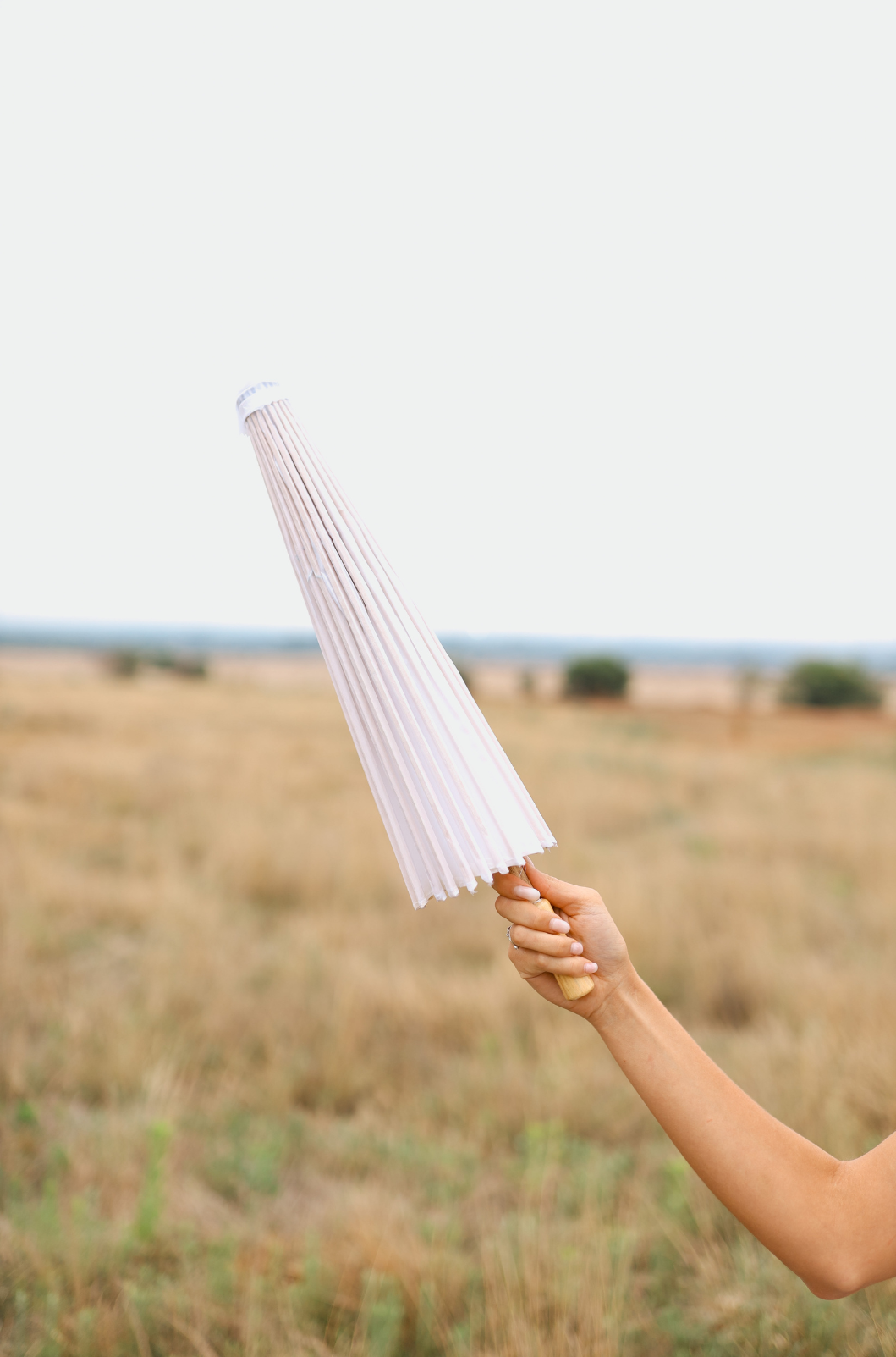 White Paper Umbrella