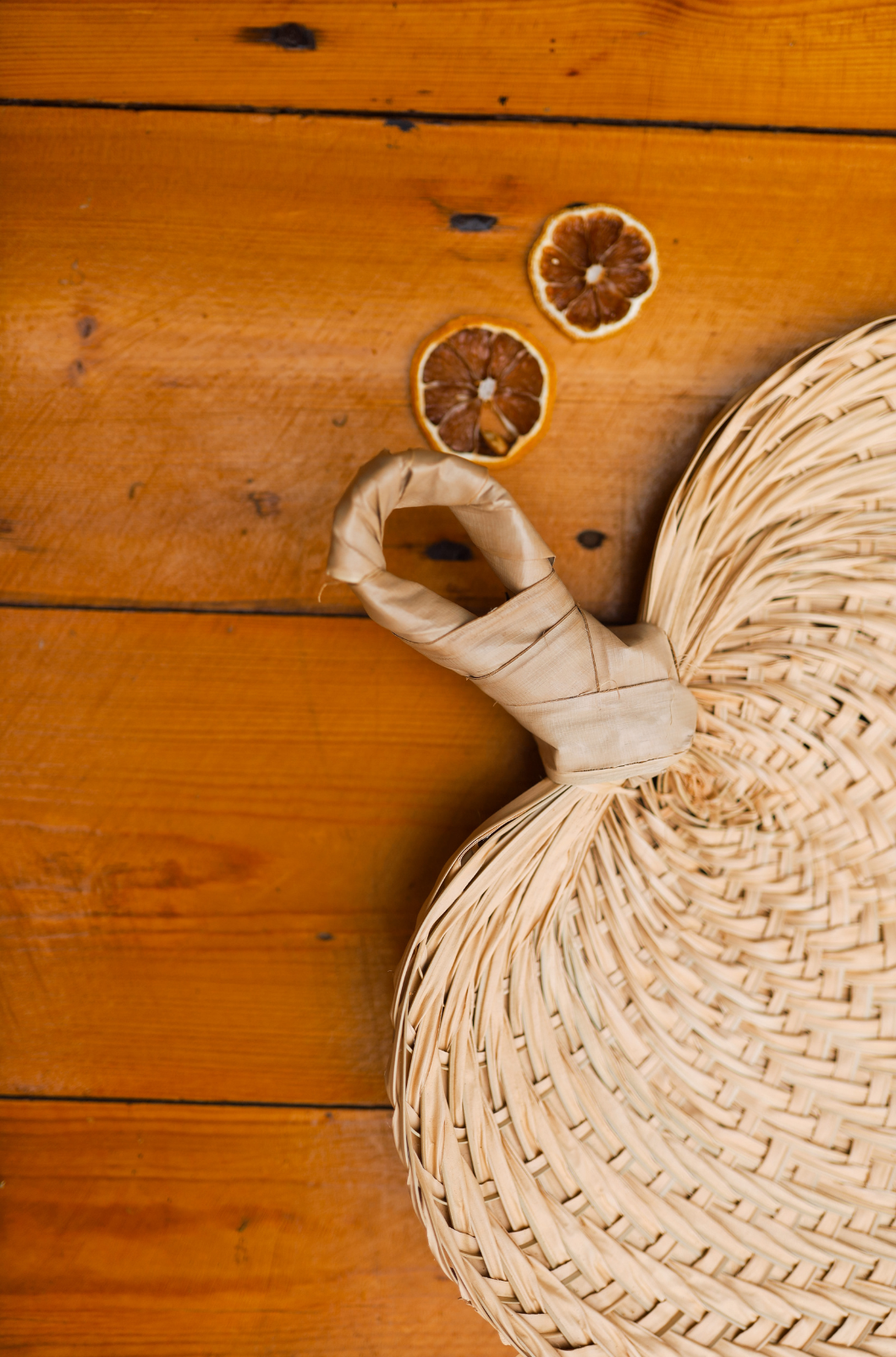 Woven Bamboo Fans