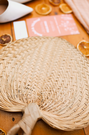 Woven Bamboo Fans